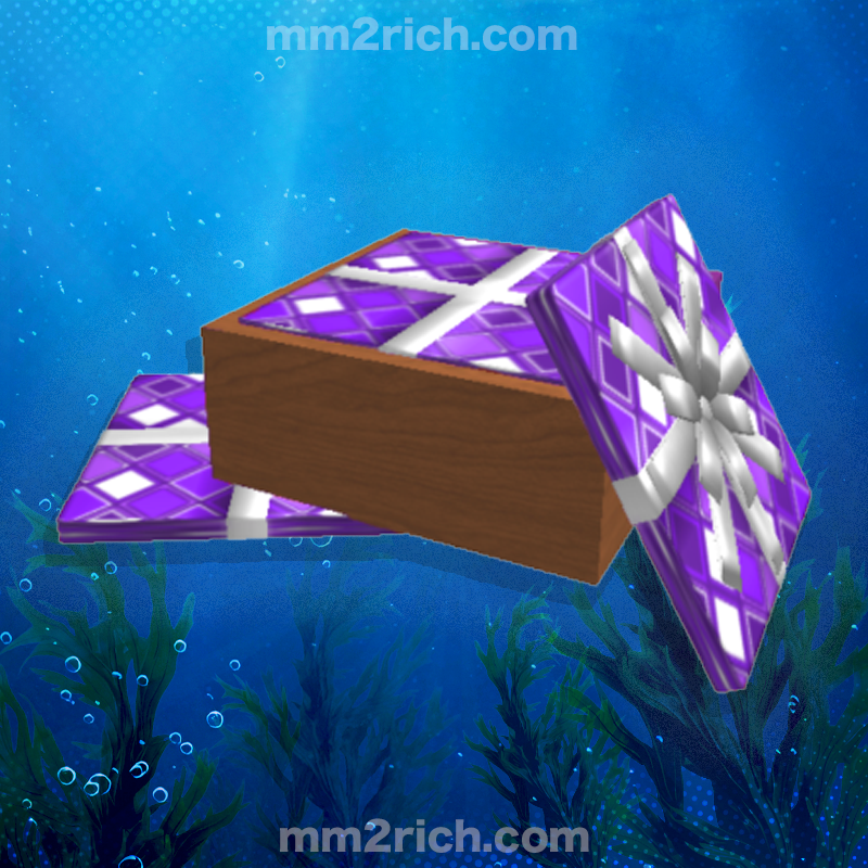 Box of Purple Wrapping Paper